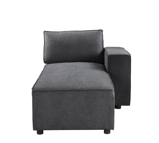 Show your innovative seating arrangements with the Silvester Sectional Sofa. Consisting of separate components that can be arranged at your own, this sectional sofa offers you optimal flexibility. It features tight seat and loose back cushion all in soft 