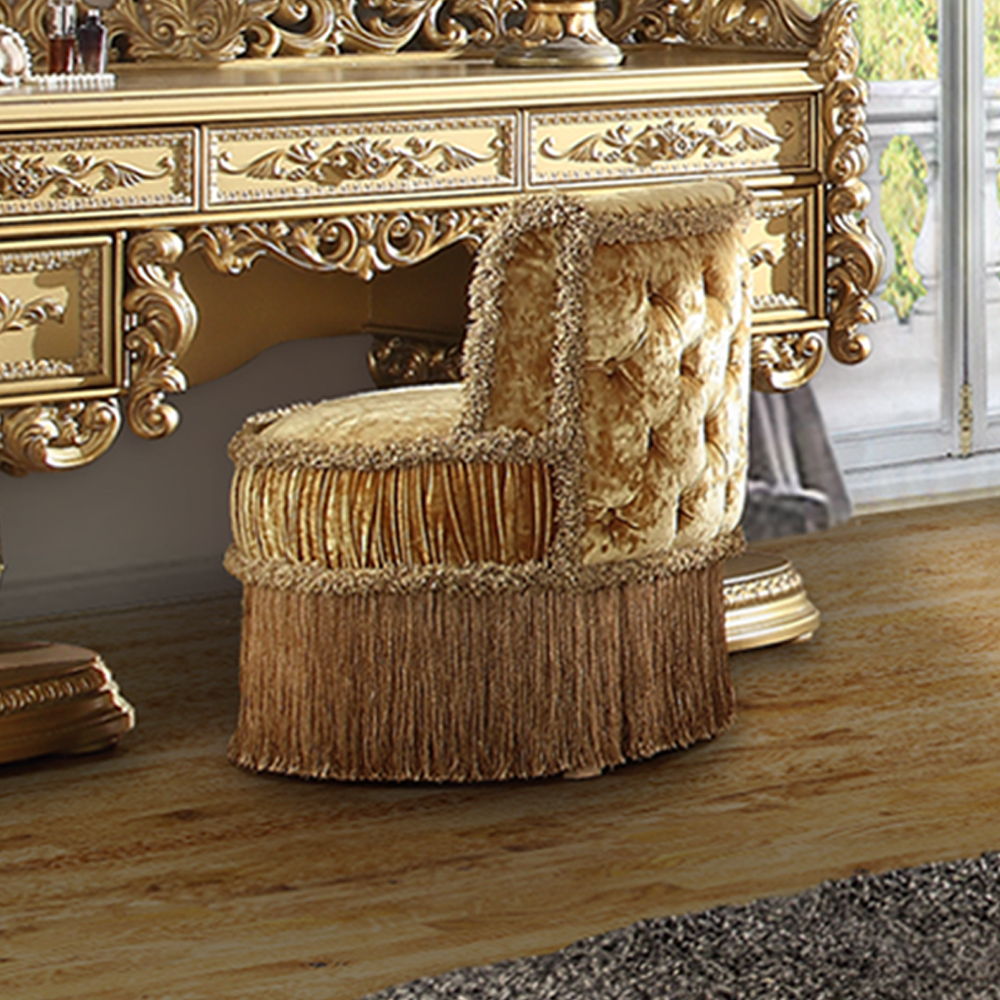 Bernadette - Stool - Gold