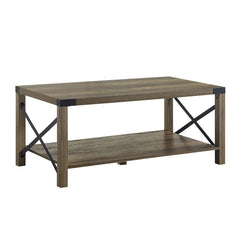Abiram - Coffee Table - Brown, Light - 47-"