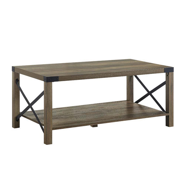 Abiram - Coffee Table - Brown, Light - 47-"
