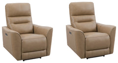 Meet the wall-hugging recliner Taylor, which is designed for space and convenience. It features a zero-gravity power recline and an adjustable power headrest made from durable top-grain leather. Taylor is built with sustainably sourced wood from a solar-p