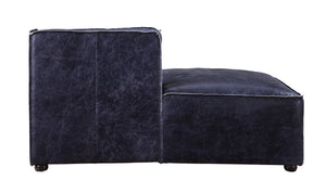 Birdie - Chaise - Vintage Blue Top Grain Leather
