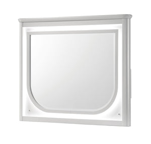 Vivian - Dresser & Mirror - Pearl Silver
