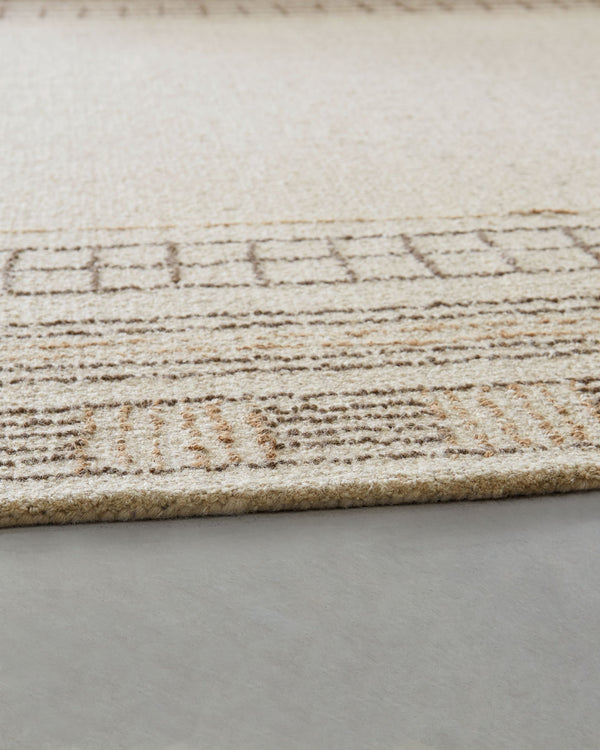 Idaman - Taupe / Brown - Medium Rug