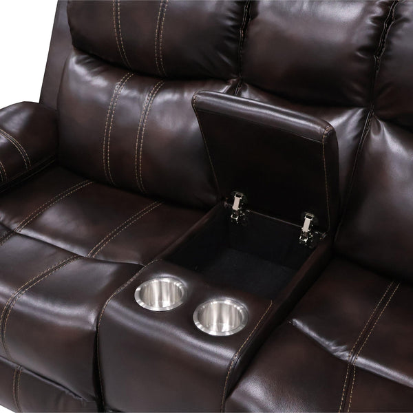  this loveseat provides a stable and long-lasting foundation. Its plush