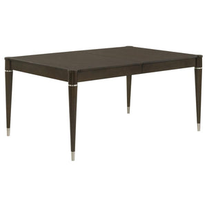  it delivers durability and timeless elegance. The table extends from 63 inche