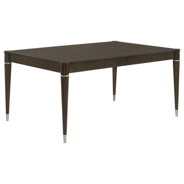  it delivers durability and timeless elegance. The table extends from 63 inche
