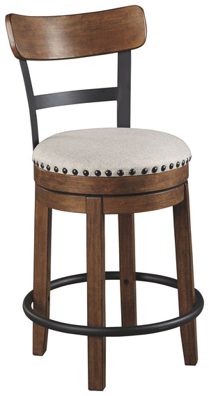 A touch of rustic-industrial style is such a fashion-forward choice, and this barstool doesnâ€™t disappoint. Set this barstool by the kitchen bar for a visually intriguing mix of new and old.<br><br><b>Additional Dimensions</b><br><ul><li>Footrest height: