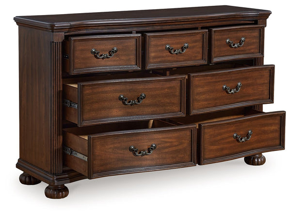 Lavinton - Brown - 7 Pc. - Dresser
