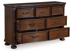 Lavinton - Brown - 8 Pc. - Dresser