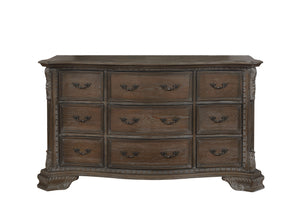 Sheffield - Dresser & Mirror - Gray