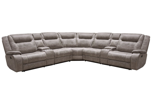 Plush, stuffed, and easy, the Blake Reclining Sectional will feel at home in most any living space. Easy to clean (just wipe the high-performance fabric with a soft cloth!) and easy to operate (simply pull the latch to utilize motion functions!), Blake of