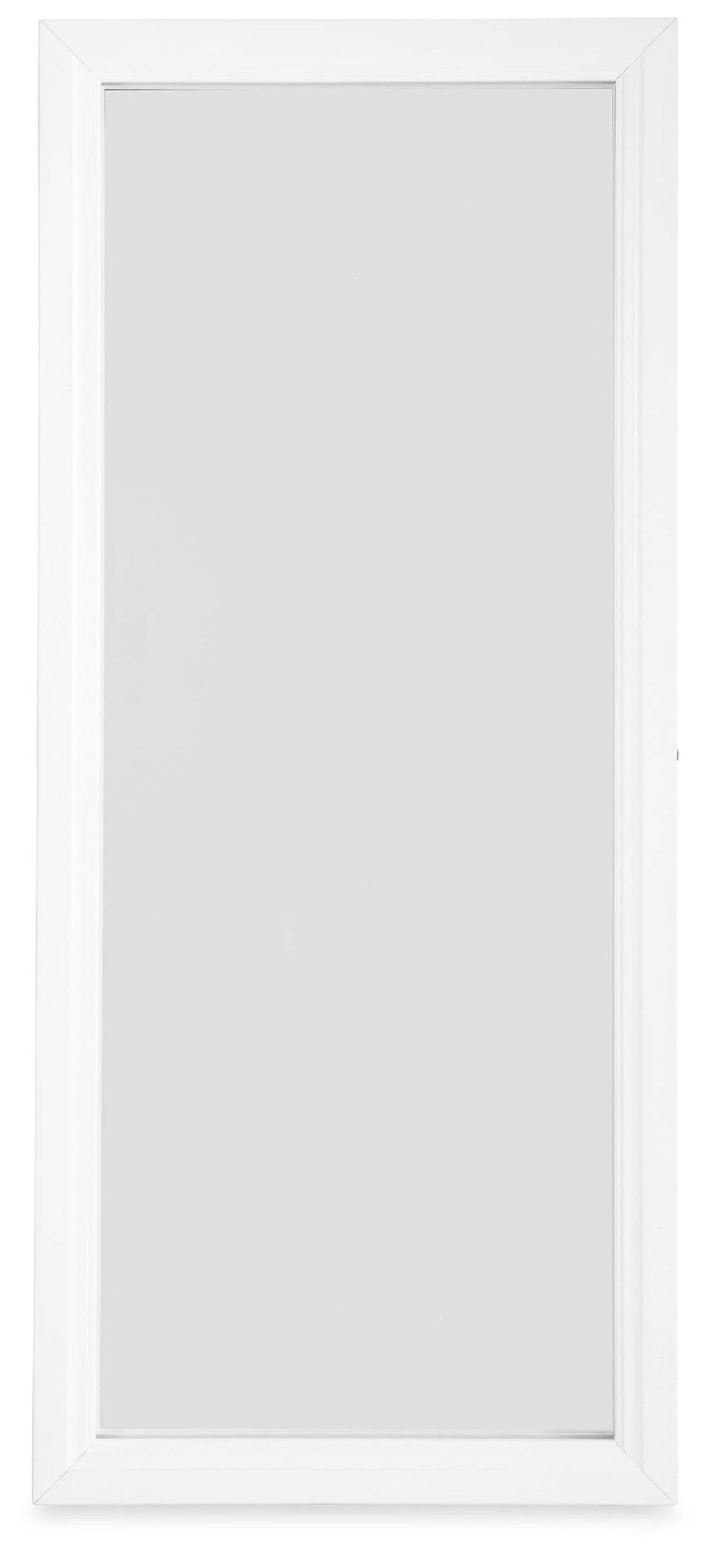 This floor mirror with storage makes on-the-go glam effortless. Complete outfits with accessories in an instantâ€”thanks to easy-to-access shelving on the back, you can keep all your favorites on hand. And sleek LED lighting around the frame makes last-mi