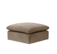 Complete your living room with the unique design and sink-in comfort of the Naveen modular collection. Add both contemporary and modern taste with this beautiful group wrapped in a relaxing hue fabric. This group comes with multiple seating options of wed