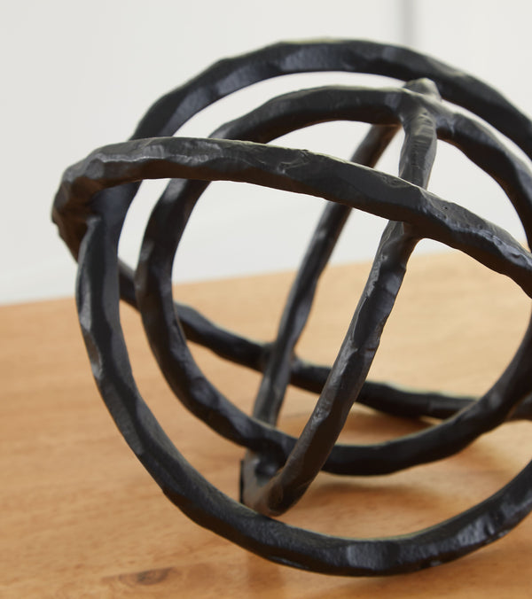 Barlee - Black - Sculpture