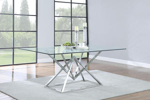  while the rectangular shape offers generous space for entertain