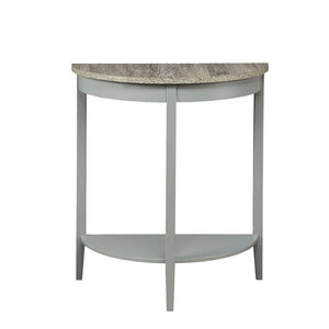 Justino - Accent Table - Gray Oak & Gray