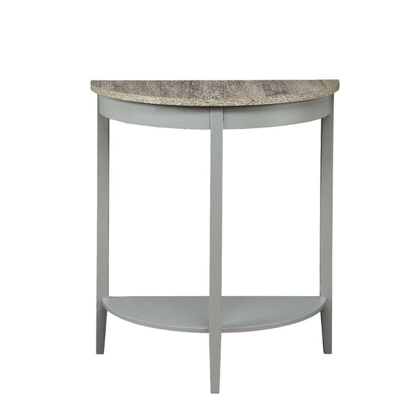Justino - Accent Table - Gray Oak & Gray