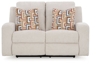 Danum - Stone - Reclining Loveseat