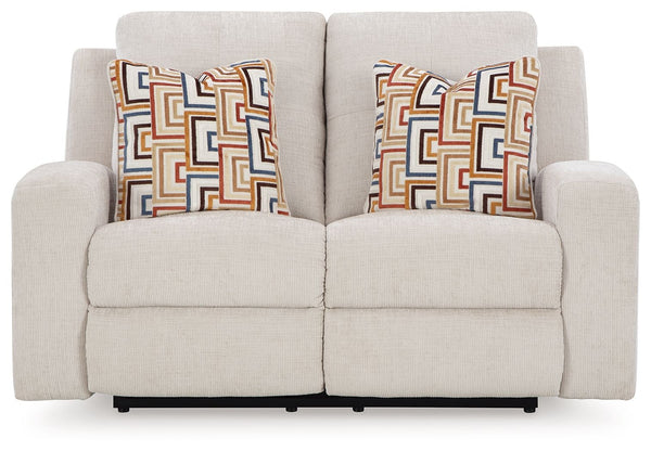Danum - Stone - Reclining Loveseat