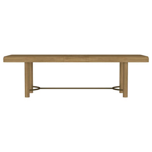 Arini - 7 Piece Extension Leaf Dining Table Set - Sand Wash