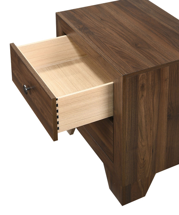 Millie - Full 4 Piece Bedroom Set - Brown Cherry