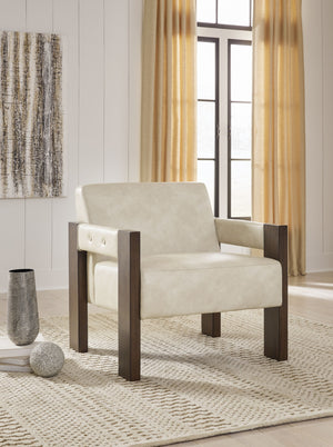 Adlanlock - Bone - Accent Chair