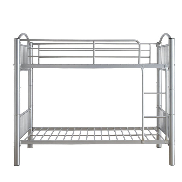 Cayelynn - Twin Over Twin Bunk Bed - Silver