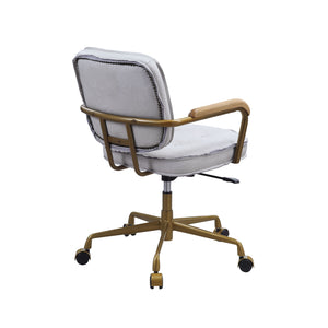 Siecross - Office Chair - Vintage White Finish