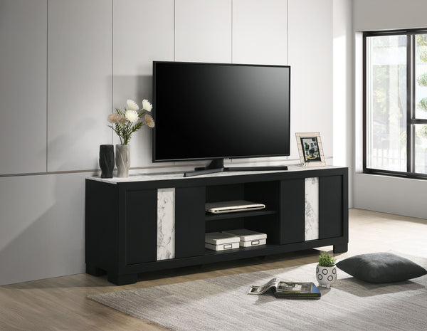 Rangley - 72## TV Stand - Black