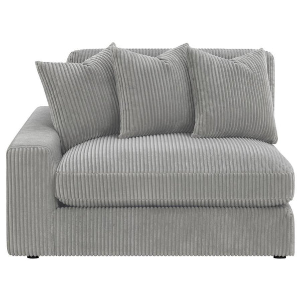 Blaine - Reversible Upholstered Chaise Sectional Sofa - Fog