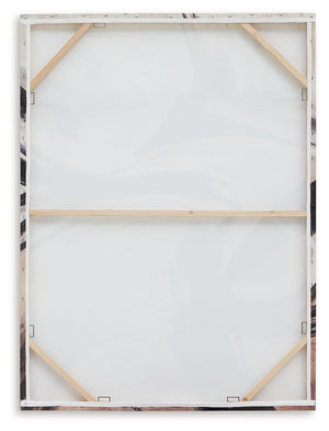 Braidage - Brown / Black / White - Wall Art