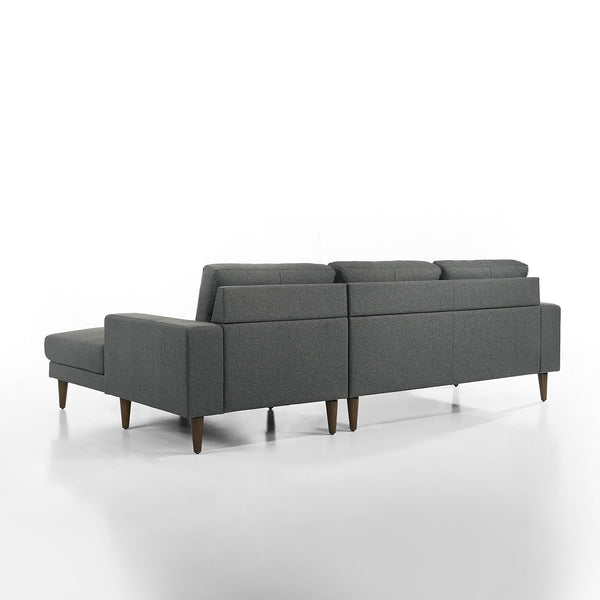 Vale - Right Arm Facing Chaise - Gray