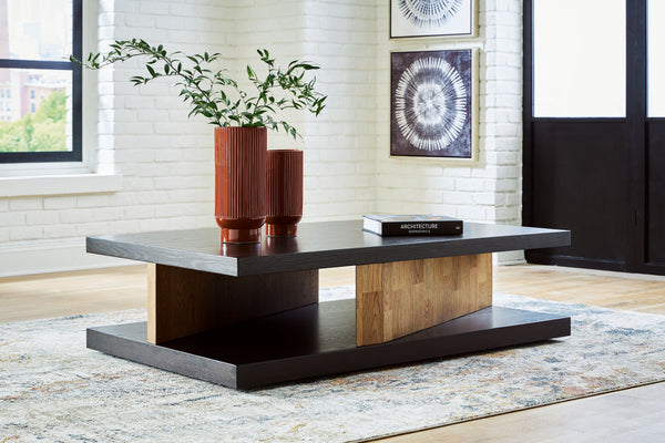  contrasting finish and attention-grabbing details take your decor to the next level. The cantilevered top