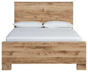Hyanna - Tan - Queen Panel Bed