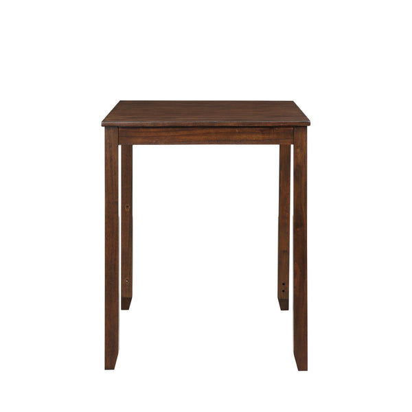 Gia - Counter Table With 2 Chairs & Storage Shelf - Cherry
