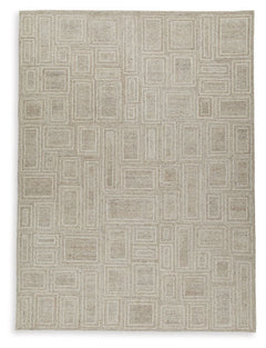 Pairing dynamic geometric shapes with subtle neutral colors, this area rug communicates a decidedly relaxed vibe. It works as well in a casual space as it does in a contemporary loft. Best of all, youâ€™ll love how the hand-tufted soft pile is an unparall