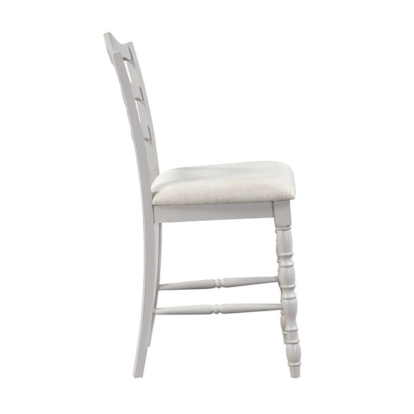  Antique White & Weathered Oak