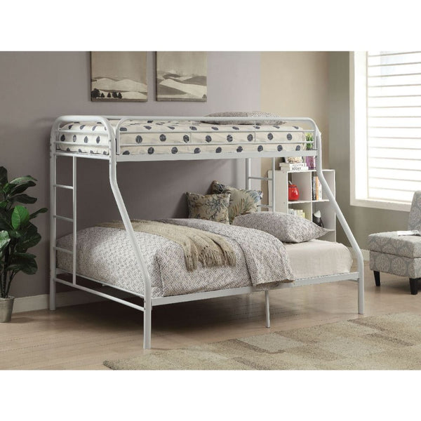Tritan - Twin Over Full Bunk Bed - White
