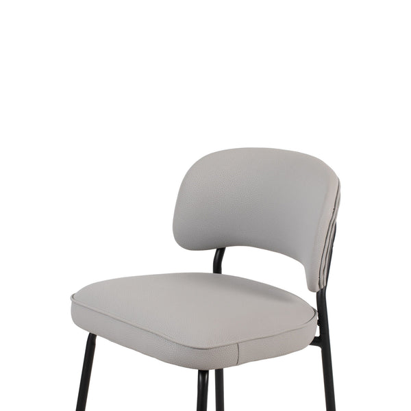  perfect for enhancing any contemporary space. Each set includes two counter-height chairs with a sleek