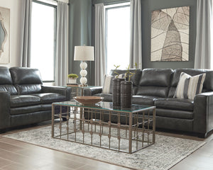 South - Blue / Beige - Large Rug