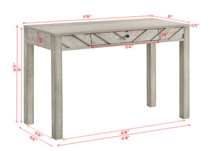 Valor - Writing Desk - Antique White