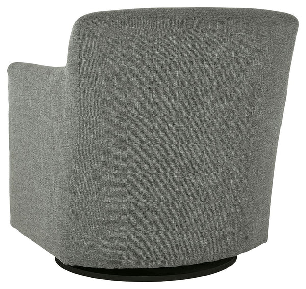 Bradney - Gray - Swivel Accent Chair