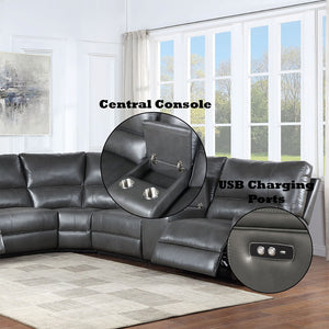  Console with Storage & Cup-Holder (Safety Hinge)