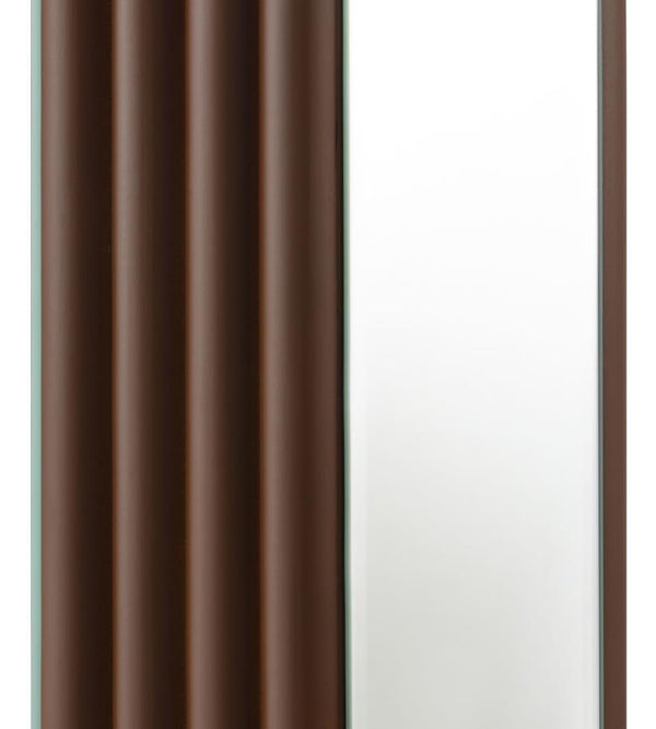 Elena - Square Tapered Mirrored Table Lamp - Brown