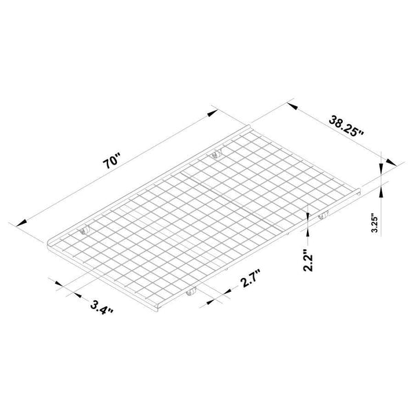  it offers an easy solution for accommodating overnight guests or creating extra sleeping space. The sturdy m