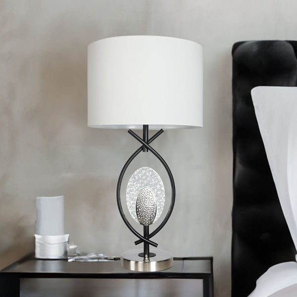  a sparkling crystal accent and t