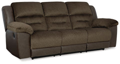 The Dorman sofa features soft-to-the-touch upholstery along with a dramatic style that steals attention. Featuring effortless reclining, it offers easy comfort for relaxation. This sofa is in a league of its own. All that-'s missing is you.<br><br><b>Addi