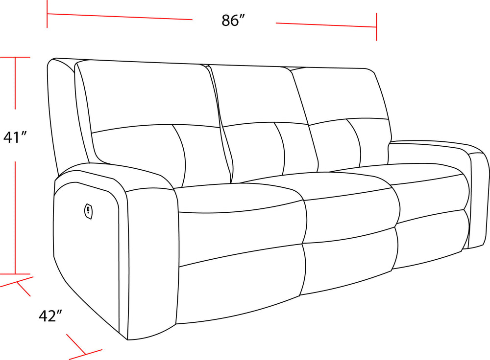 Comfort meets innovation in this inspired Power Reclining Collection. The perfect choice for creating a relaxing environment, this stylish collection features smooth motorized reclining motion at just the touch of a button.<br/><br/><b>Product Features</b
