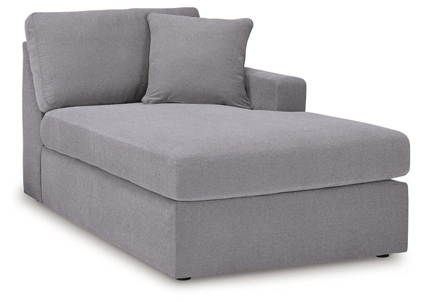 Modmax - Granite - 7-Piece Sectional With Laf And Raf Corner Chaises And With Storage Console